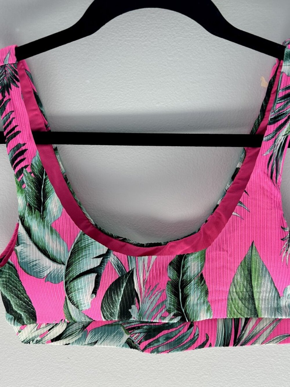 Dry Goods Palm Leaf Bikini Top